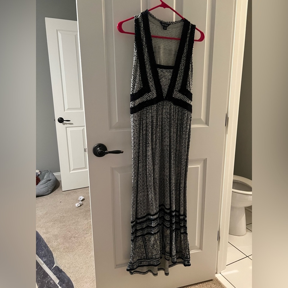 Lucky brand maxi dress great condition. Only worn once